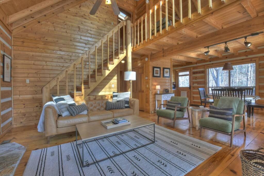 Waywish Waterfront Cabin In Blue Ridge Mountains Zewnętrze zdjęcie