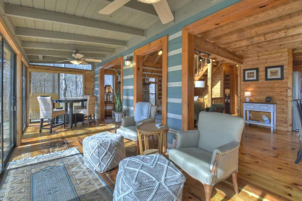 Waywish Waterfront Cabin In Blue Ridge Mountains Zewnętrze zdjęcie