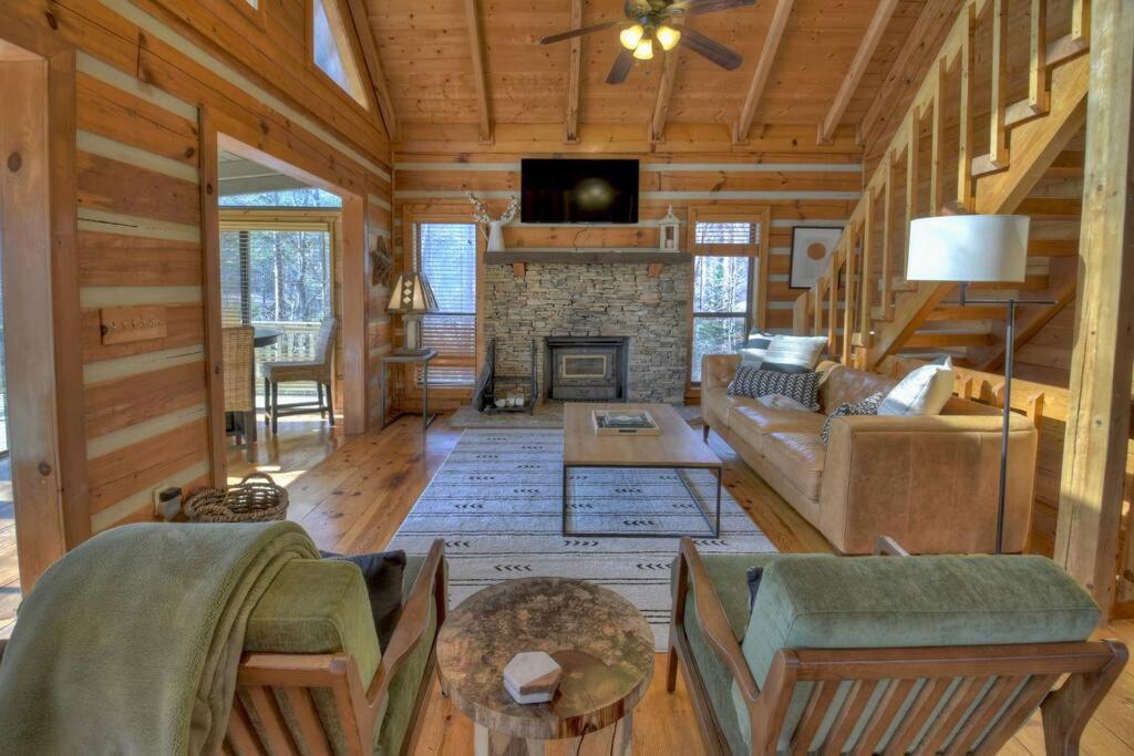 Waywish Waterfront Cabin In Blue Ridge Mountains Zewnętrze zdjęcie