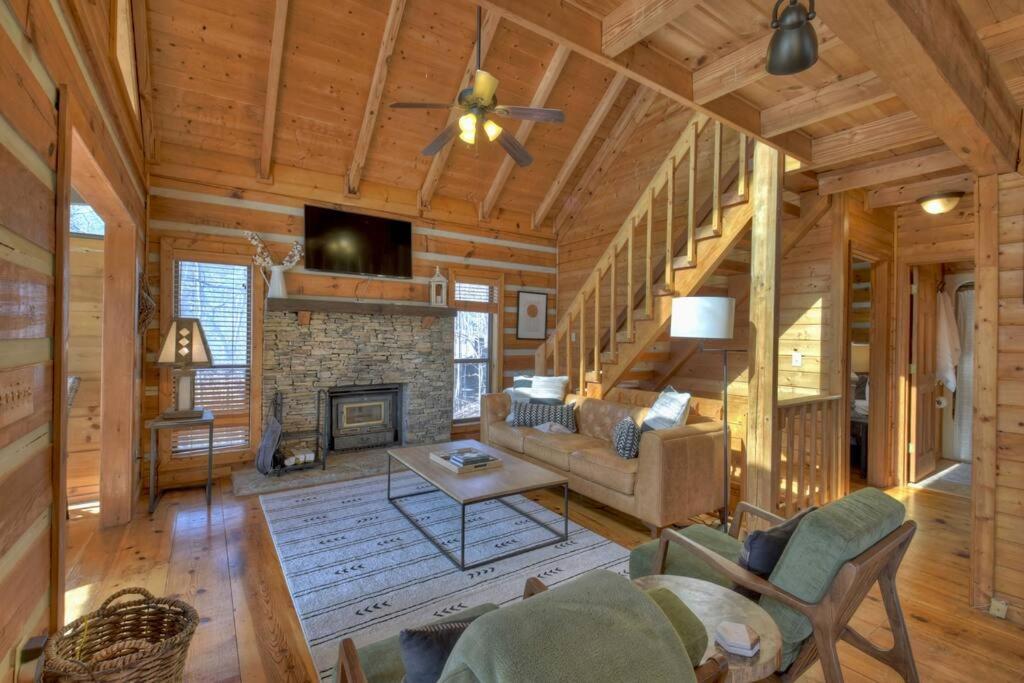 Waywish Waterfront Cabin In Blue Ridge Mountains Zewnętrze zdjęcie