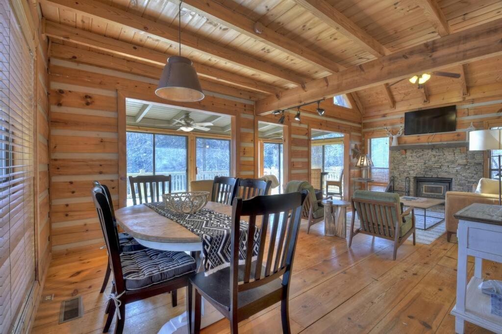 Waywish Waterfront Cabin In Blue Ridge Mountains Zewnętrze zdjęcie