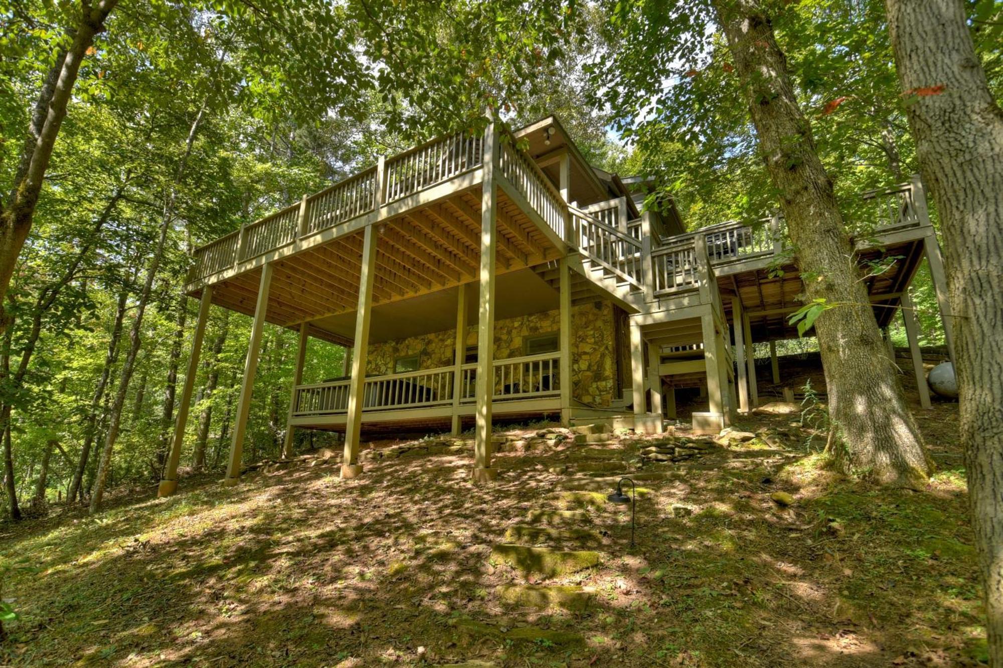 Waywish Waterfront Cabin In Blue Ridge Mountains Zewnętrze zdjęcie