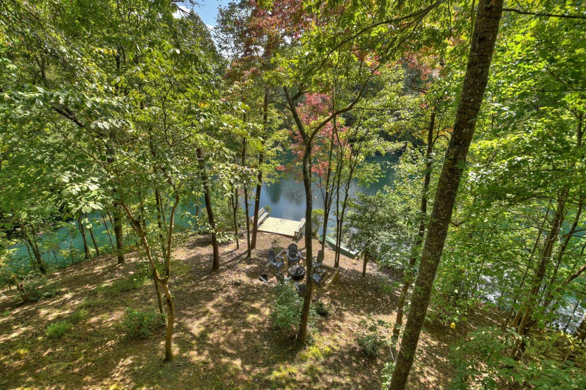 Waywish Waterfront Cabin In Blue Ridge Mountains Zewnętrze zdjęcie