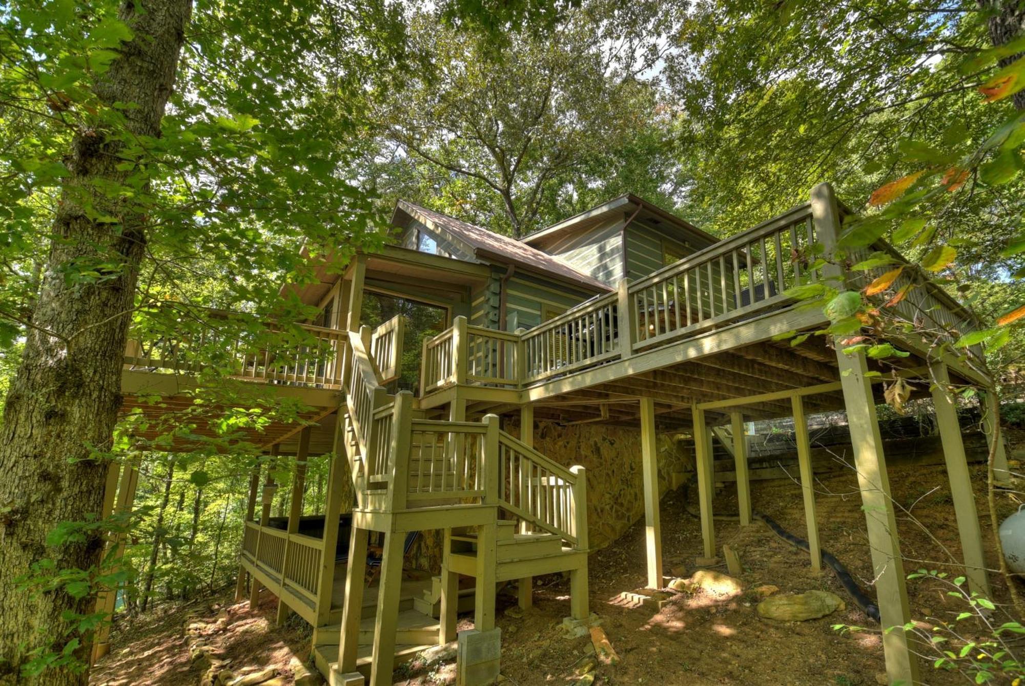 Waywish Waterfront Cabin In Blue Ridge Mountains Zewnętrze zdjęcie